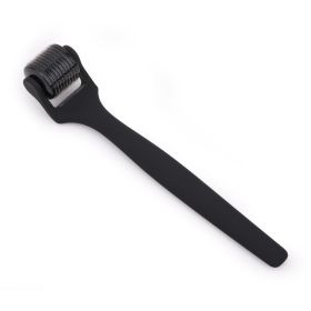 Matte 540 Microneedle Roller Feel Oil Rubber Oil Handle Matte (option: Black-0.2mm)