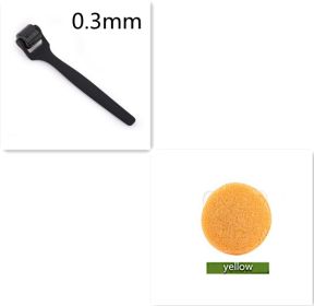 Matte 540 Microneedle Roller Feel Oil Rubber Oil Handle Matte (option: Set B-0.3mm)