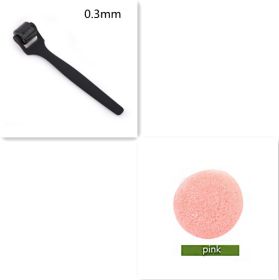 Matte 540 Microneedle Roller Feel Oil Rubber Oil Handle Matte (option: Set D-0.3mm)