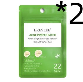 Tea Tree Acne Patch Fades Acne Marks and Ultra-thin (option: 2pcs Daily Stickers)